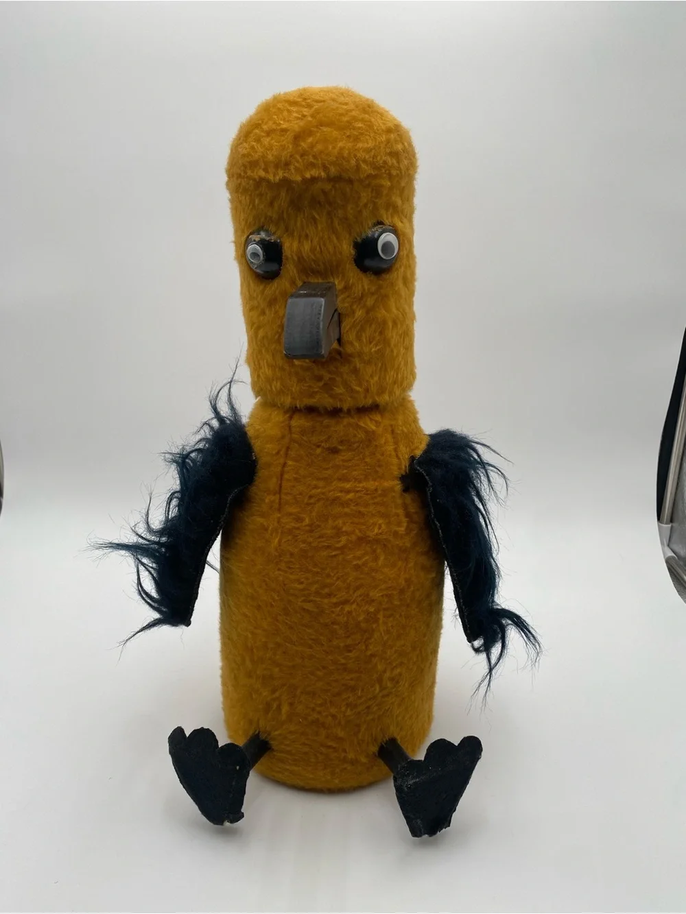 Antique rare ventriloquist dummy clinton detweiler /maher Dodo bird puppet doll